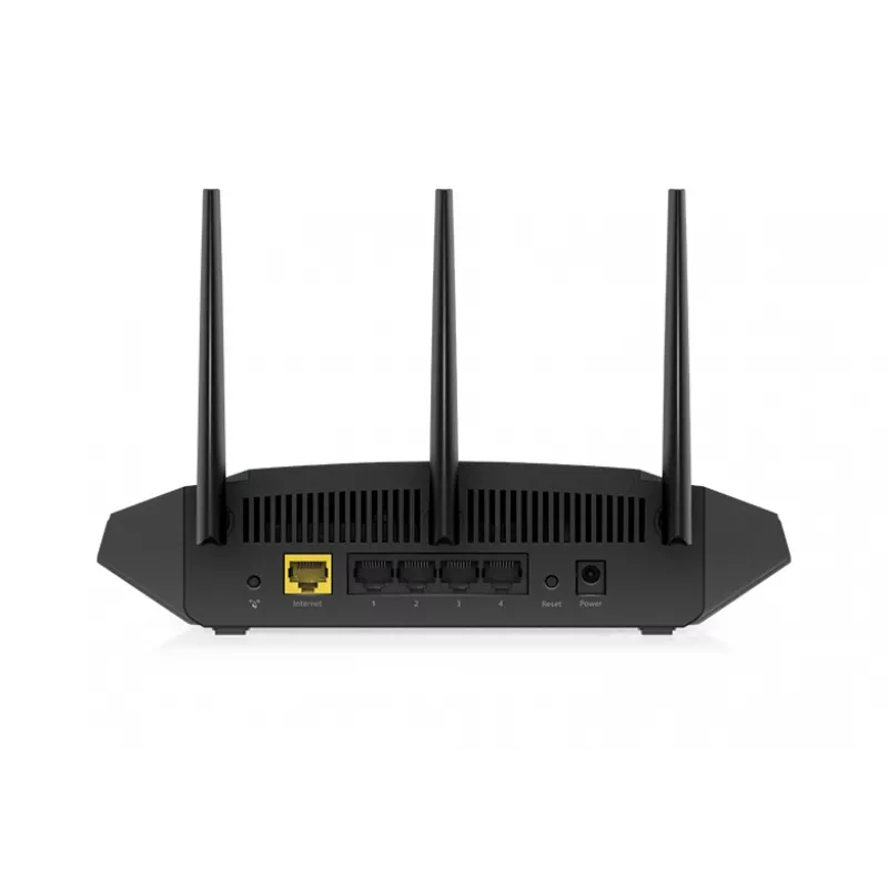 NETGEAR Nighthawk 4-Stream AX1800 WiFi 6 maršrutizatorius (RAX10) belaidis maršrutizatorius Gigabit Ethernet Dviejų juostų (2,4 GHz / 5 GHz) Juodas