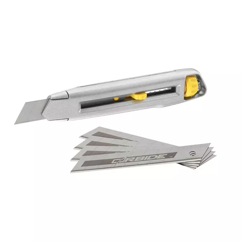 Pjovimo peilis Stanley Interlock 18 mm su lūžtančiais ašmenimis