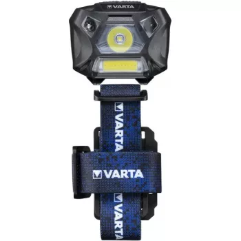 Kaktinė LED lempa Varta WORK FLEX MOTION SENSOR H20, 150 lm, 20 h, juoda/mėlyna