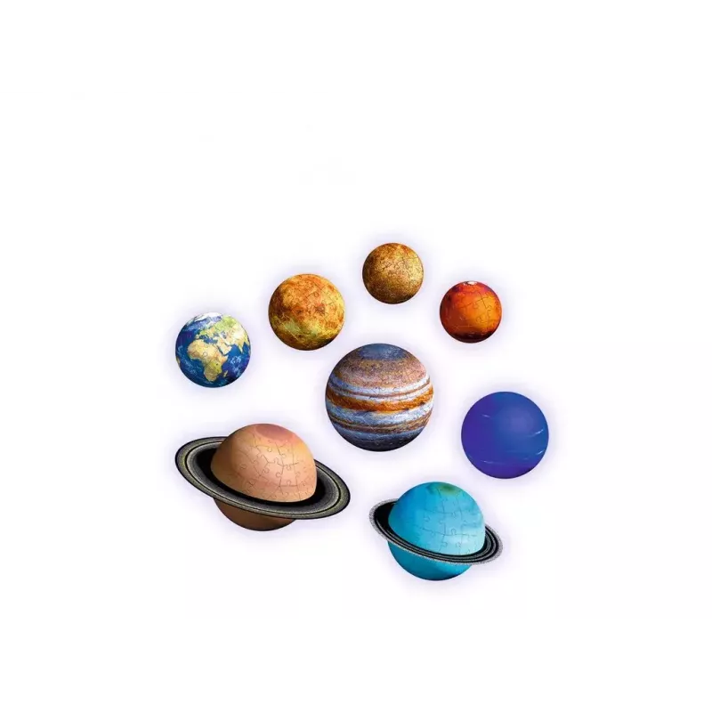 3D Dėlionė Ravensburger Saulės sistemos planetos