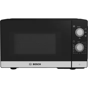 Bosch Serie 2 FFL020MS2 mikrobangų krosnelė, 20 L, 800 W, juoda su nerūdijančiu plienu