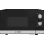 Bosch Serie 2 FFL020MS2 mikrobangų krosnelė, 20 L, 800 W, juoda su nerūdijančiu plienu