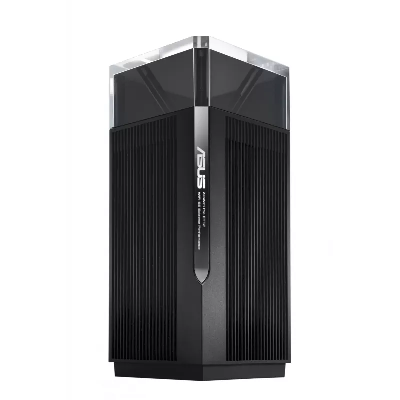 ASUS ZenWiFi Pro ET12 maršrutizatorius Tri-band (2,4 GHz / 5 GHz / 6 GHz) Wi-Fi 6E (802.11ax) Juodas 3 vidinės antenos