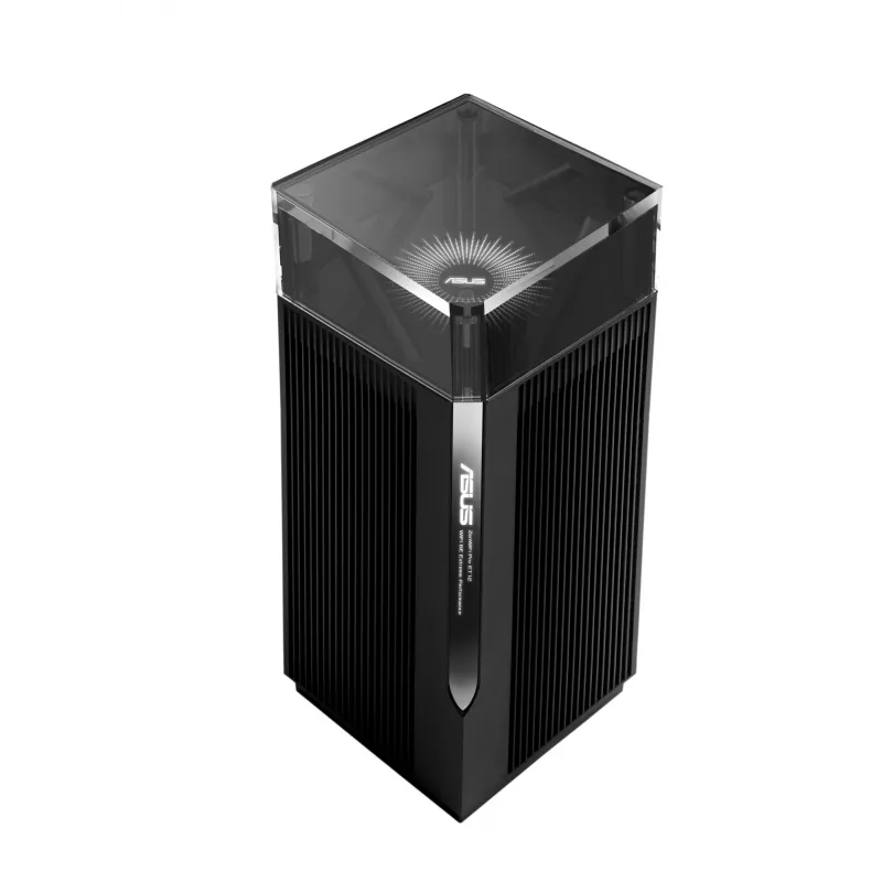 ASUS ZenWiFi Pro ET12 maršrutizatorius Tri-band (2,4 GHz / 5 GHz / 6 GHz) Wi-Fi 6E (802.11ax) Juodas 3 vidinės antenos