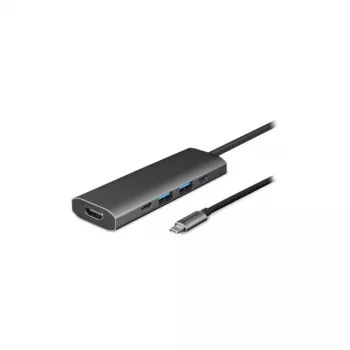 Dokavimo stotelė Chieftec DSC-502 USB Type-C pilka