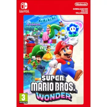 Nintendo Super Mario Bros. Wonder Standartinis daugiakalbis (tradicinė kinų, vokiečių, olandų, anglų, ispanų, prancūzų, italų, japonų, korėjiečių, portugalų, rusų) Nintendo Switch