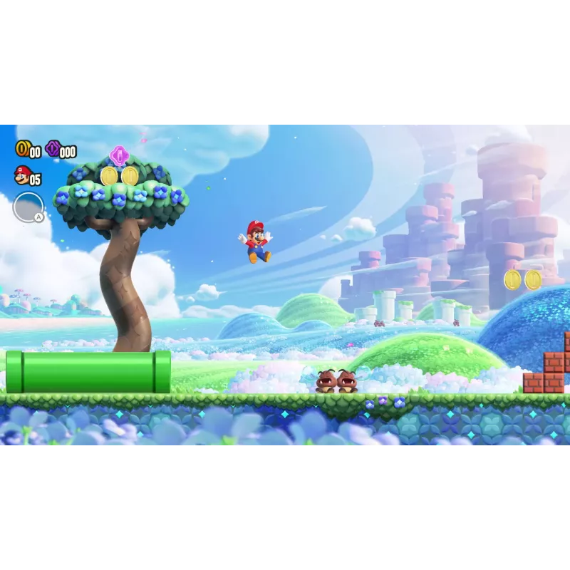 Nintendo Super Mario Bros. Wonder Standartinis daugiakalbis (tradicinė kinų, vokiečių, olandų, anglų, ispanų, prancūzų, italų, japonų, korėjiečių, portugalų, rusų) Nintendo Switch