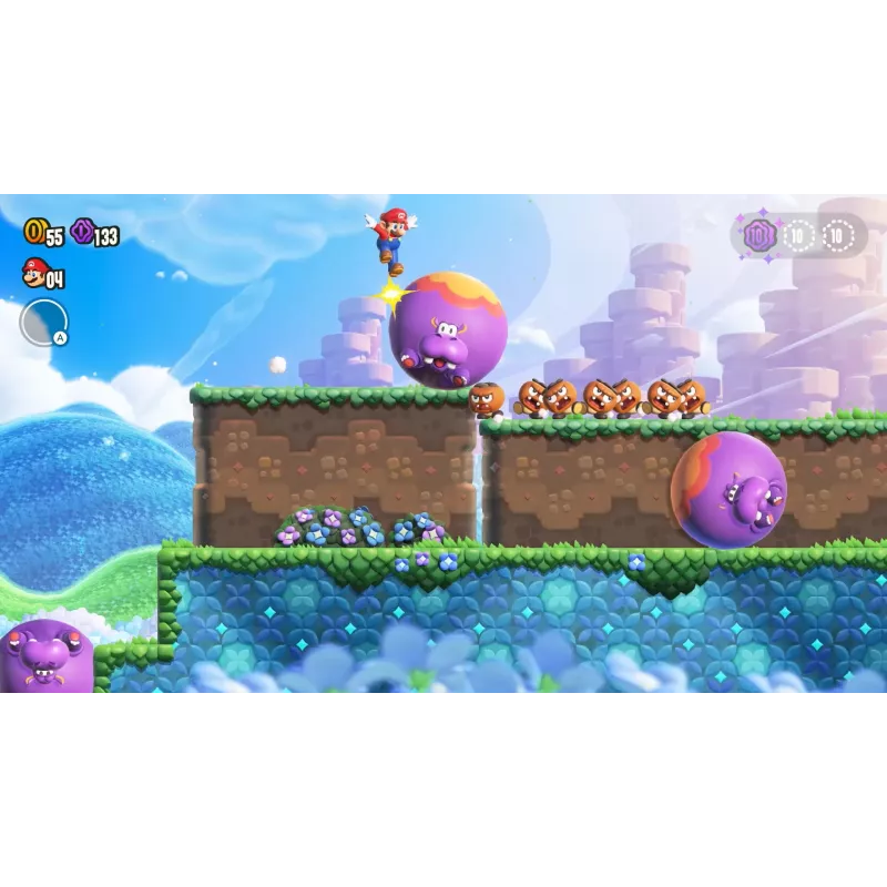 Nintendo Super Mario Bros. Wonder Standartinis daugiakalbis (tradicinė kinų, vokiečių, olandų, anglų, ispanų, prancūzų, italų, japonų, korėjiečių, portugalų, rusų) Nintendo Switch