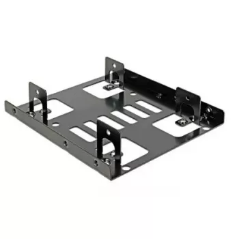 DeLOCK 18210 3,5 colio į 2 x 2,5 colio HDD/SSD montavimo rėmelis, juodas