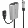 Lindy 5 m USB 3.2 Gen 1 C/C aktyvus ilgintuvas, juodas