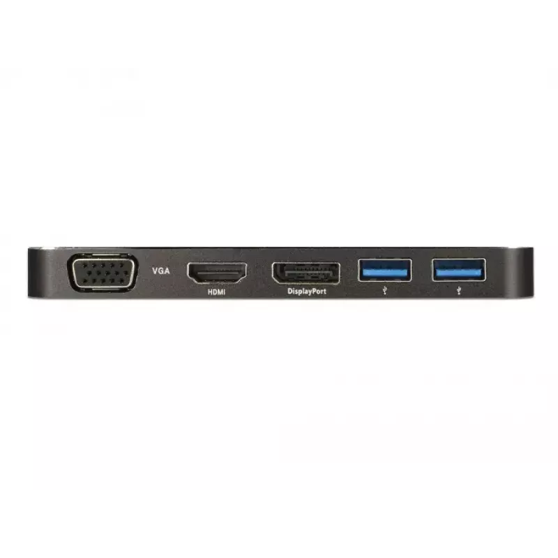 Docking stotelė DeLOCK USB Type-C 3.2 4K HDMI DP 1080p VGA USB Hub PD 3.0