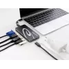 Docking stotelė DeLOCK USB Type-C 3.2 4K HDMI DP 1080p VGA USB Hub PD 3.0