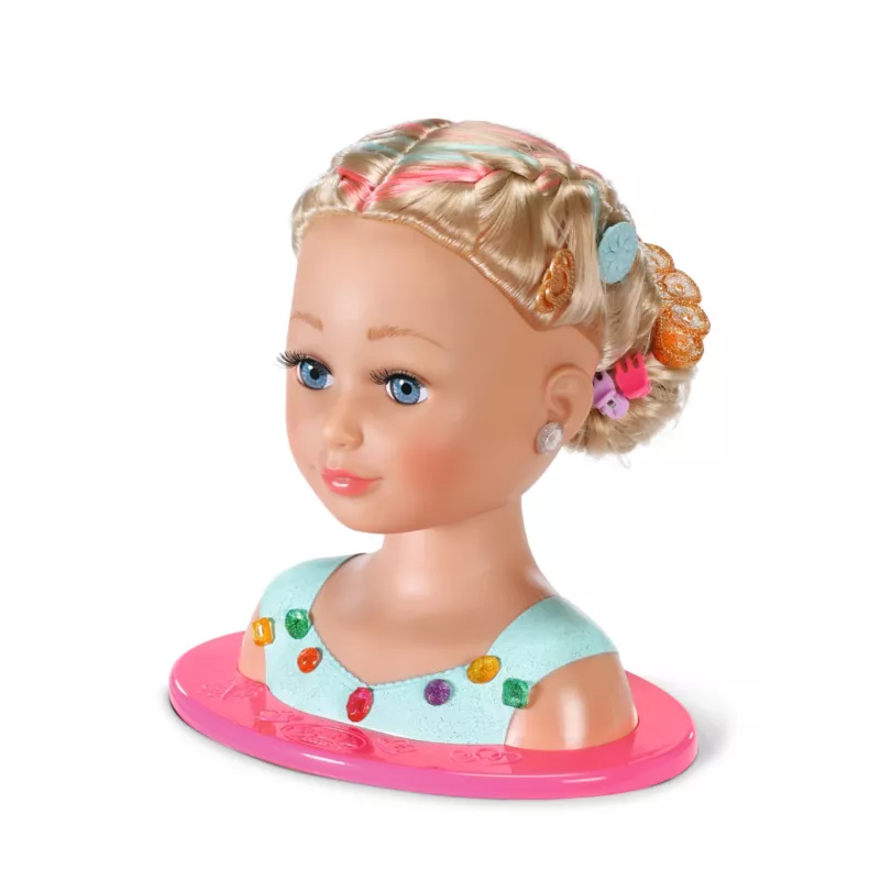 Makiažo ir plaukų formavimo rinkinys Zapf Creation BABY born Sister Styling Head Princess