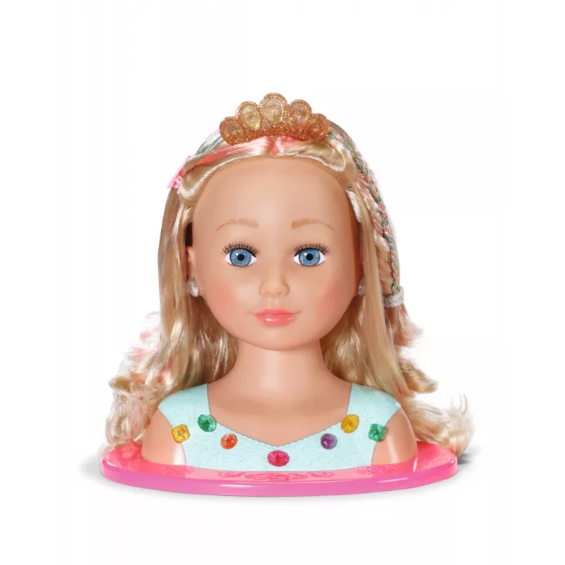 Makiažo ir plaukų formavimo rinkinys Zapf Creation BABY born Sister Styling Head Princess