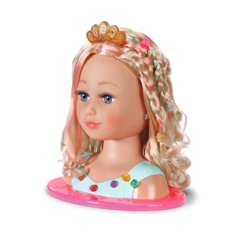Makiažo ir plaukų formavimo rinkinys Zapf Creation BABY born Sister Styling Head Princess
