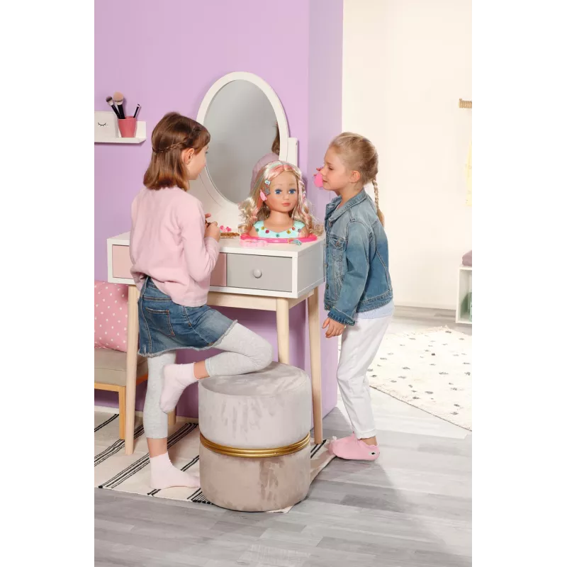 Makiažo ir plaukų formavimo rinkinys Zapf Creation BABY born Sister Styling Head Princess