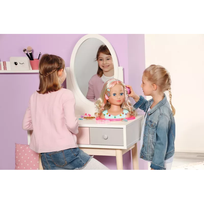 Makiažo ir plaukų formavimo rinkinys Zapf Creation BABY born Sister Styling Head Princess