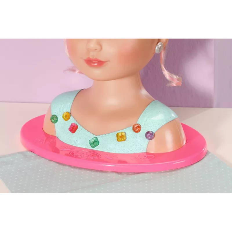 Makiažo ir plaukų formavimo rinkinys Zapf Creation BABY born Sister Styling Head Princess
