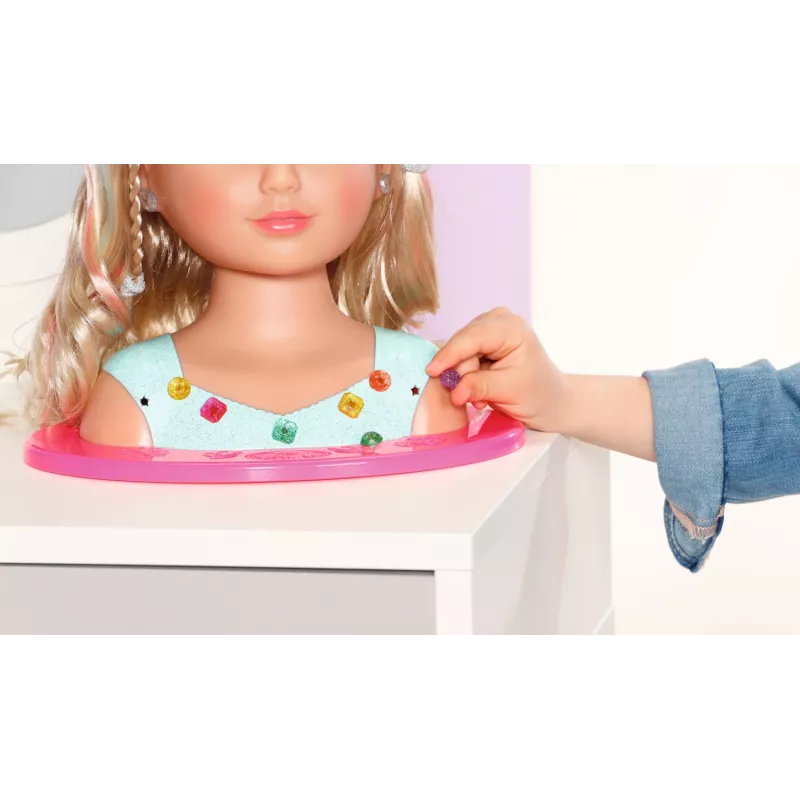 Makiažo ir plaukų formavimo rinkinys Zapf Creation BABY born Sister Styling Head Princess