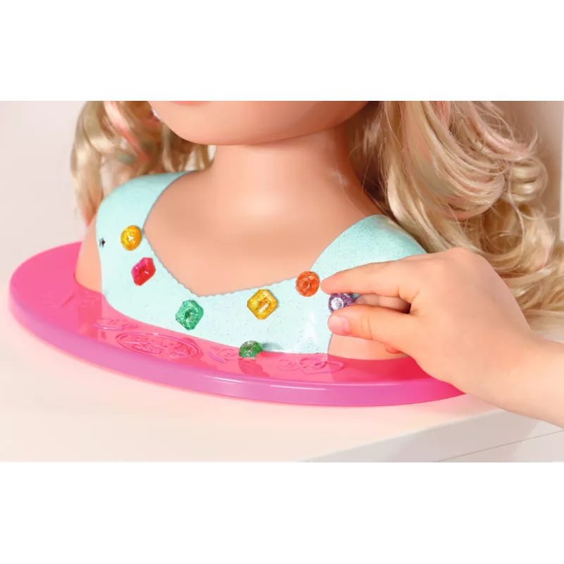 Makiažo ir plaukų formavimo rinkinys Zapf Creation BABY born Sister Styling Head Princess