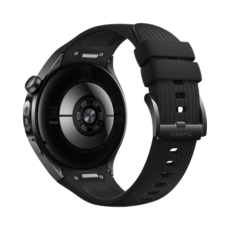 Išmanusis laikrodis HUAWEI WATCH 5 – apvalus 46 mm, 1,38 colio ekranas, GPS, Bluetooth, mobilusis ryšys, juodas