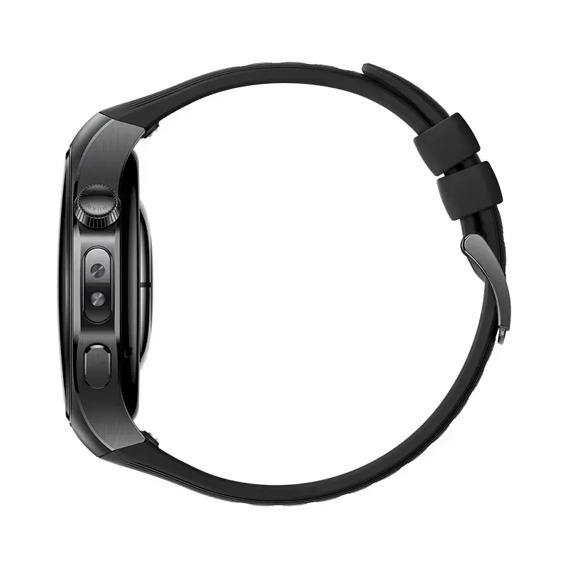Išmanusis laikrodis HUAWEI WATCH 5 – apvalus 46 mm, 1,38 colio ekranas, GPS, Bluetooth, mobilusis ryšys, juodas