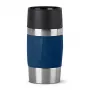 EMSA Travel Mug Compact termopuodis 300 ml mėlynas, nerūdijantis plienas