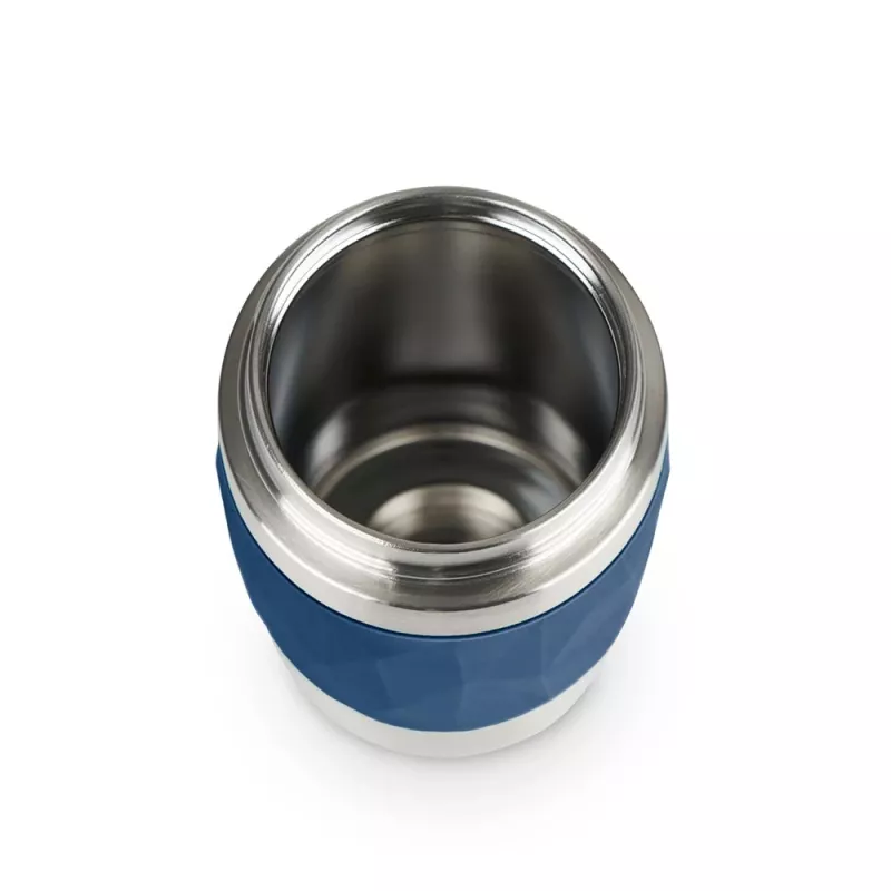EMSA Travel Mug Compact termopuodis 300 ml mėlynas, nerūdijantis plienas