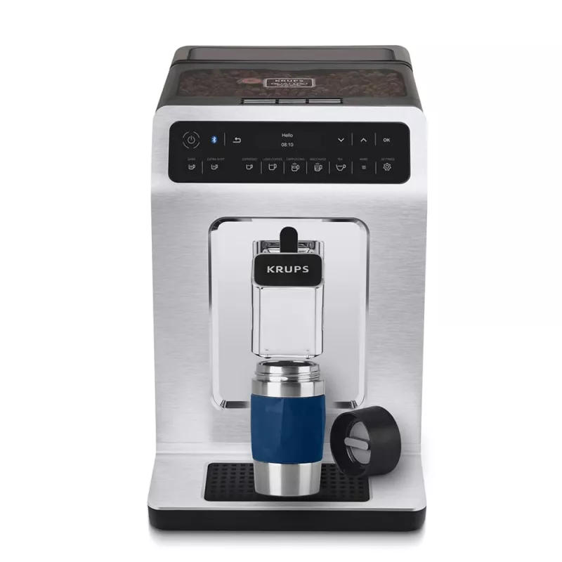 EMSA Travel Mug Compact termopuodis 300 ml mėlynas, nerūdijantis plienas