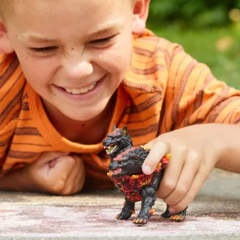 schleich ELDRADOR CREATURES Pragaro šuo – lavos pasaulio sergėtojas, 7+ metų, daugiaspalvis, plastikas, 1 vnt.