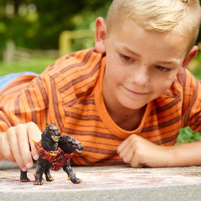 schleich ELDRADOR CREATURES Pragaro šuo – lavos pasaulio sergėtojas, 7+ metų, daugiaspalvis, plastikas, 1 vnt.