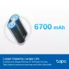 TP-Link Tapo baterijos paketas, ličio, 6700 mAh, juoda