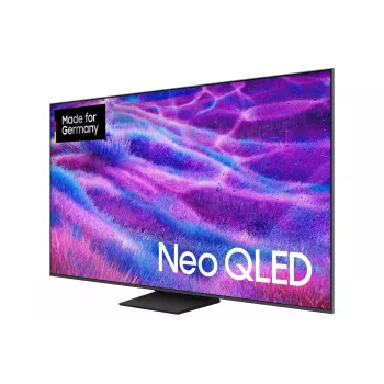 Samsung GQ50QN80FAU 127 cm (50 colių) 4K Ultra HD QLED Smart TV Wi-Fi anglies, sidabrinis