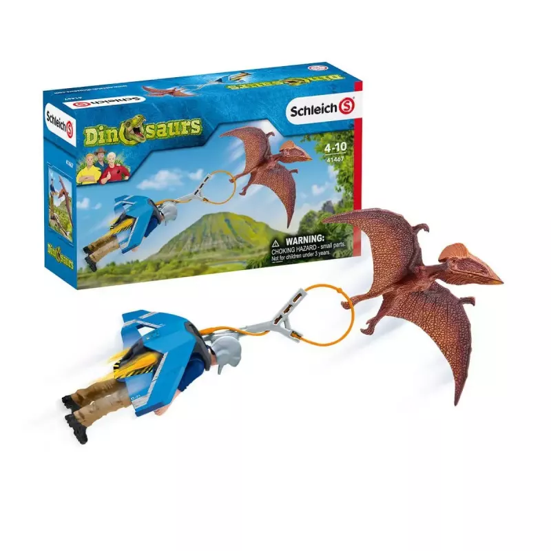 Žaidimų rinkinys Schleich Dinozaurai Reaktyvinis kuprinės persekiojimas