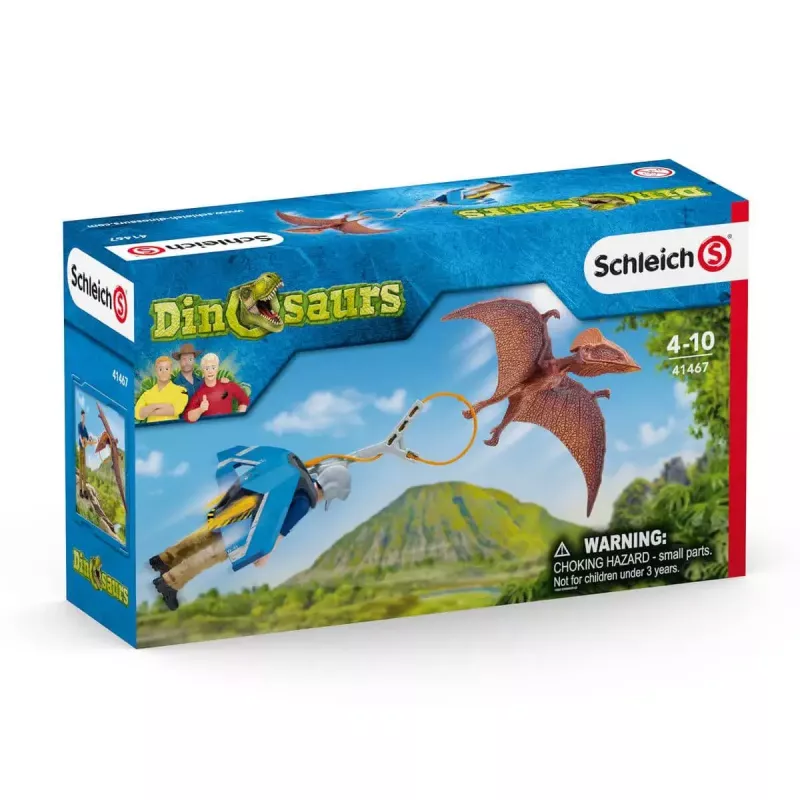 Žaidimų rinkinys Schleich Dinozaurai Reaktyvinis kuprinės persekiojimas