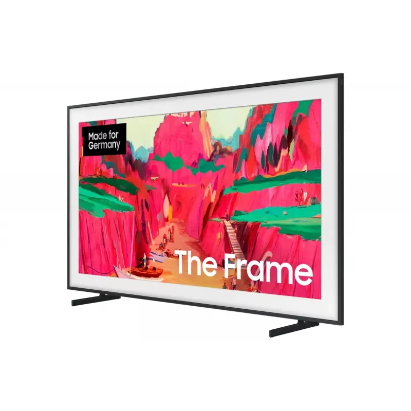 Televizorius Samsung The Frame GQ75LS03FWU 75 col. (190,5 cm) Neo QLED 4K UHD Smart TV, Tizen, Wi‑Fi, juodas