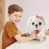 Minkštas žaislas VTech Schlecki glaustantis šuniukas – interaktyvus pliušinis šuniukas VTech