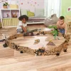 Žaislinė lenktynių trasa VTech Car-Board Racers Dino Adventure Set, kartoninė trasa