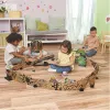Žaislinė lenktynių trasa VTech Car-Board Racers Dino Adventure Set, kartoninė trasa