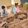 VTech Car-Board Racers 563904 – kartoninis lenktynių rinkinys, 5–12 m., reikalingos AA baterijos