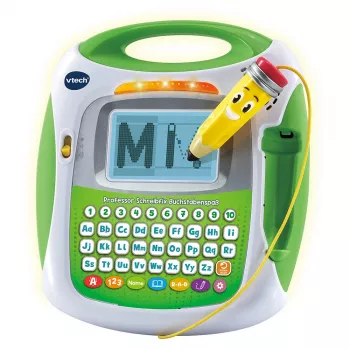VTech 617004 – žaidimų konsolė, 4–8 metams, reikalingos AA baterijos, žalia/balta