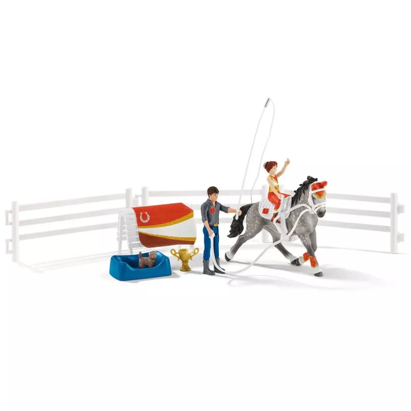 Žaidimų rinkinys Schleich HORSE CLUB Mijos jojimo maniežo rinkinys