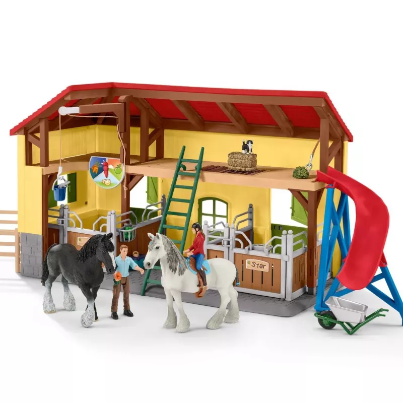 Schleich FARM WORLD Arklių tvartas