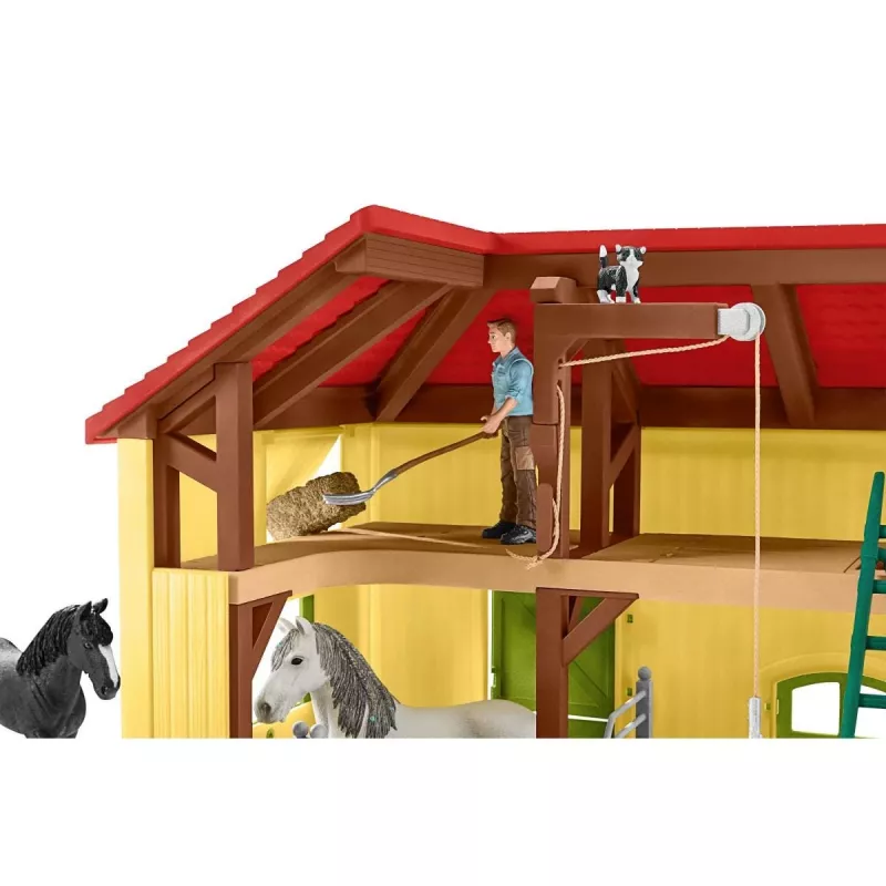 Schleich FARM WORLD Arklių tvartas