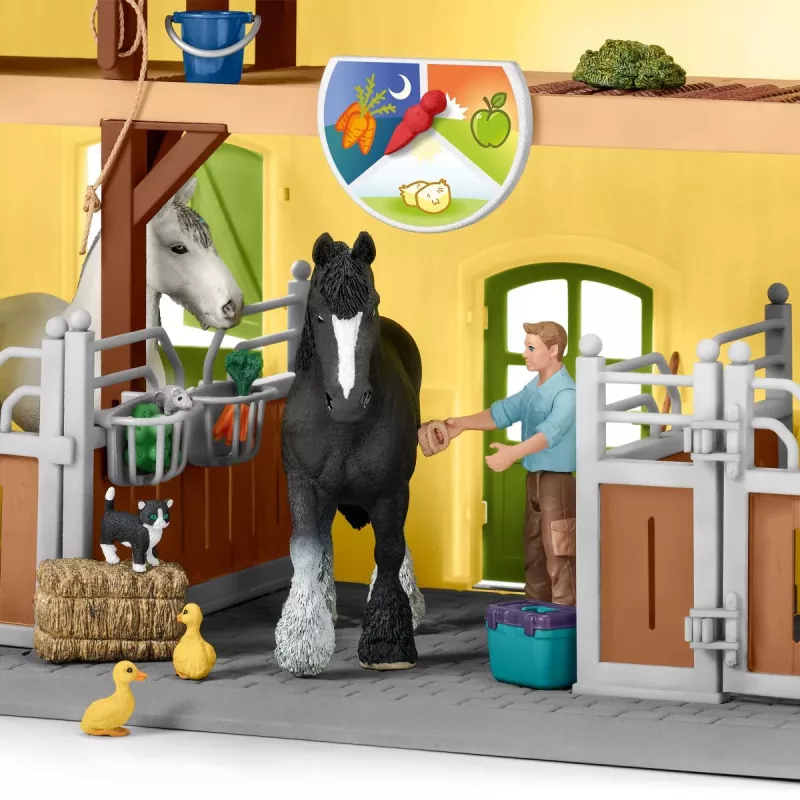 Schleich FARM WORLD Arklių tvartas