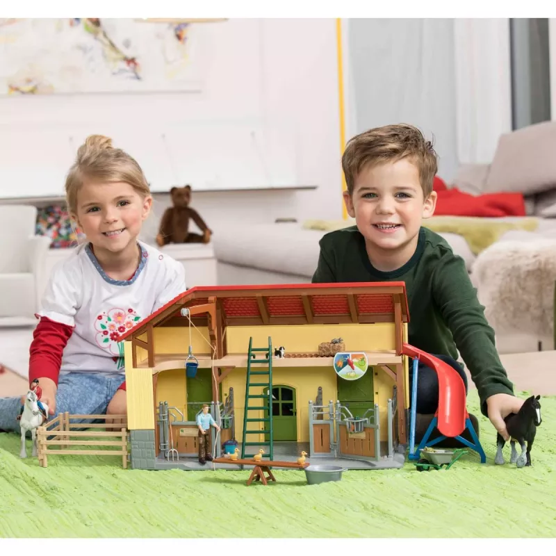 Schleich FARM WORLD Arklių tvartas