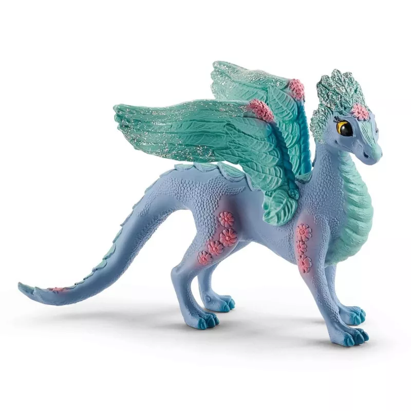 Figūrėlė Schleich BAYALA Gėlių drakono mama ir vaikas
