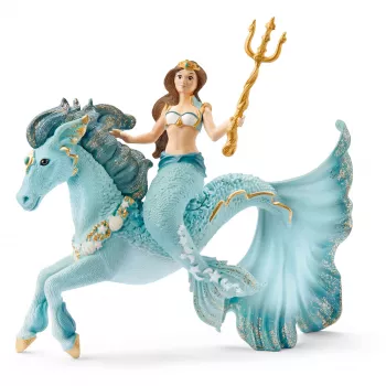 Figūrėlė Schleich BAYALA Undinė Eyela ant povandeninio žirgo