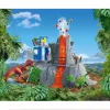 Žaidimų rinkinys Schleich Dinozaurų ugnikalnio ekspedicijos bazinė stovykla 42564