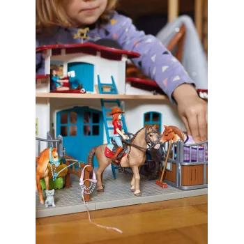 schleich HORSE CLUB Lakeside Riding Center – Žirgų žaidimų centras prie ežero